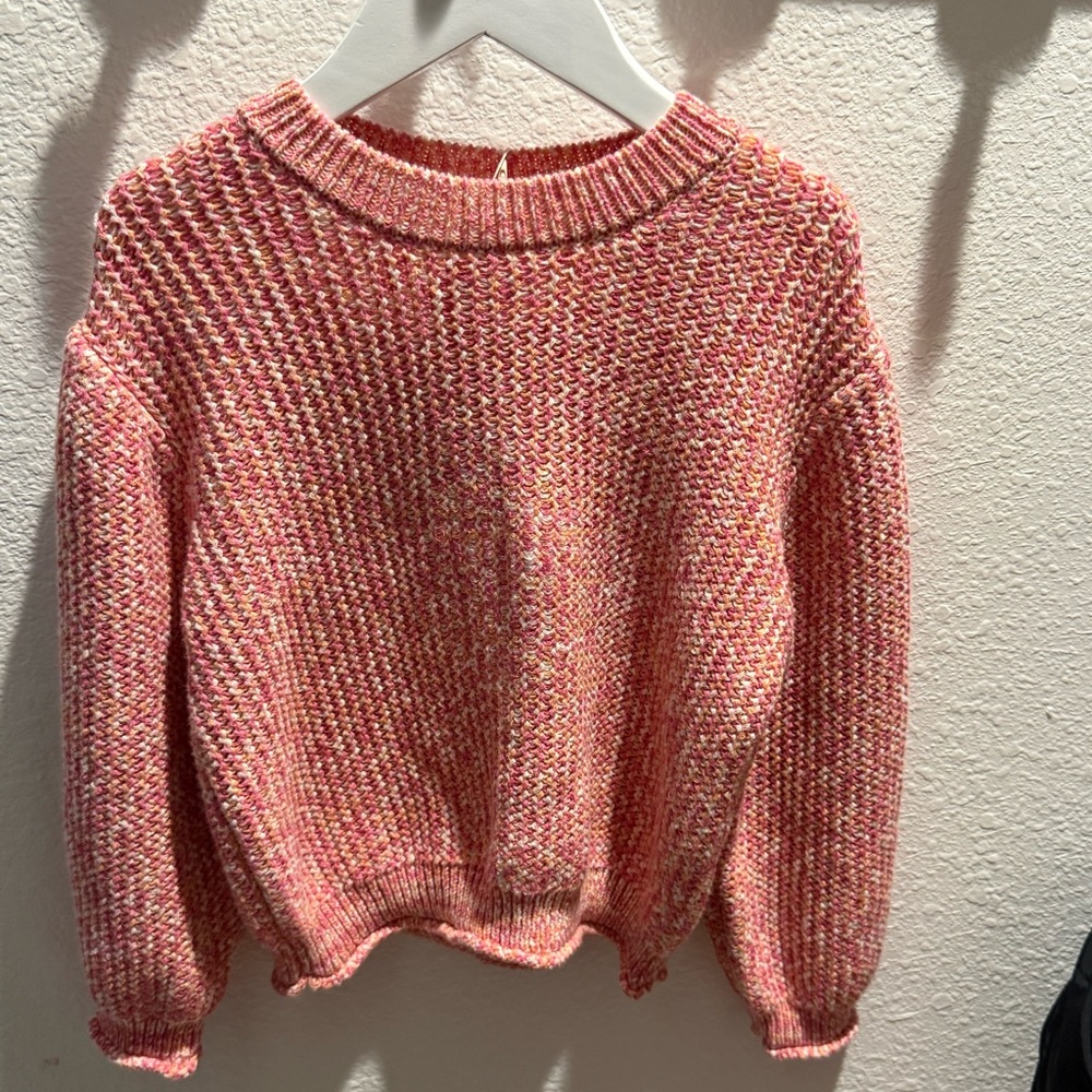Kids Zara Pink Knit Sweater